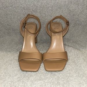 Tan High Heels